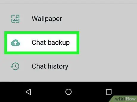 Recupera i vecchi messaggi di WhatsApp Passaggio 21