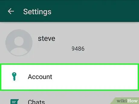 'Deaktiver "Meldingen sett" blå flått i WhatsApp trinn 9