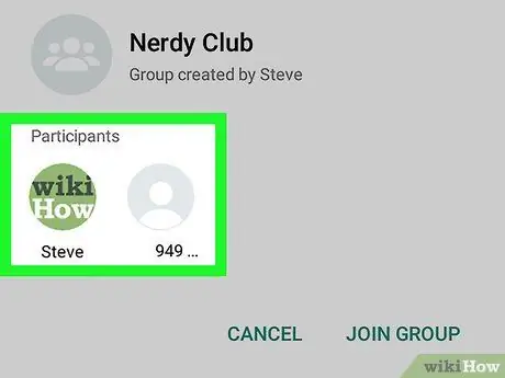 Sumali sa isang Pangkat sa WhatsApp sa Android Hakbang 5