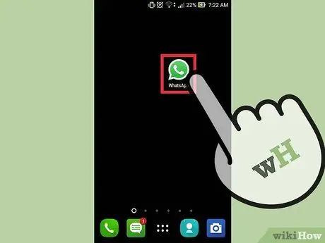 Cho biết ai đó đang trực tuyến trên WhatsApp Bước 1