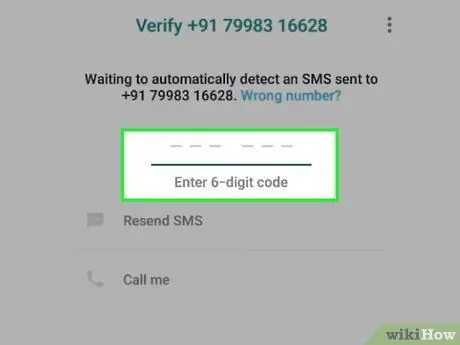 Utiliser WhatsApp sans numéro de téléphone Étape 24