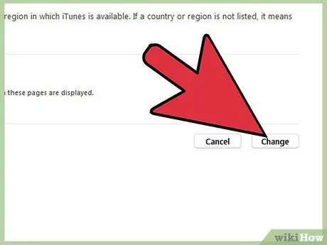 Comutați țările în iTunes sau App Store Pasul 14