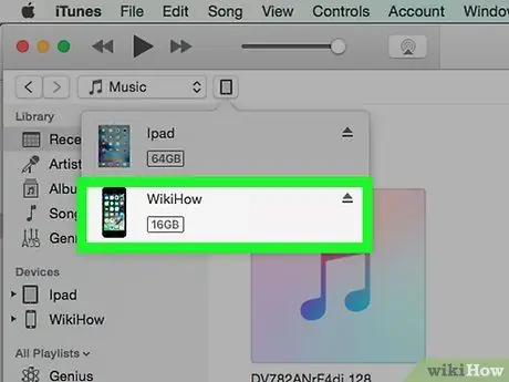 أضف موسيقى من iTunes إلى iPod الخطوة 10