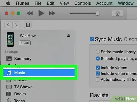 Adăugați muzică de pe iTunes pe iPod Pasul 2