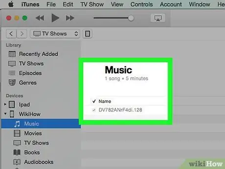 Afegiu música d'iTunes a l'iPod Pas 6