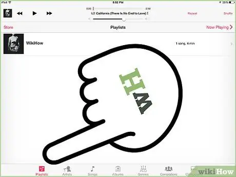 Изтриване на iTunes плейлист Стъпка 7