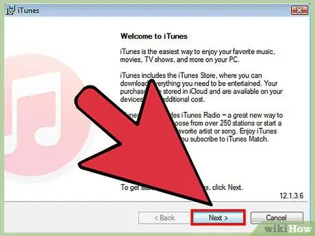 Įdiekite „iTunes“„Windows Vista“5 veiksme