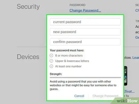 Hloov Koj Tus Password iTunes Kauj Ruam 10