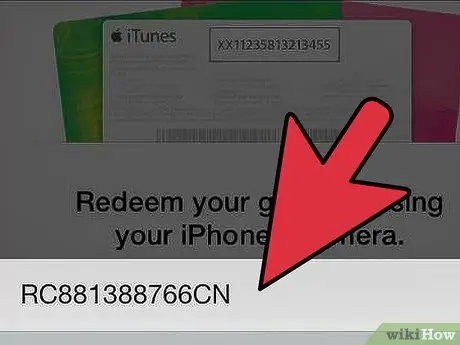 Canjear una tarjeta de regalo de iTunes Paso 7