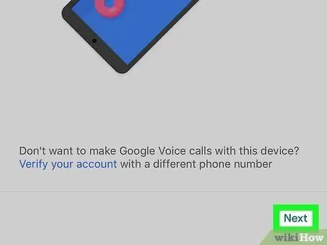 Google Voice iestatīšana 20. darbība