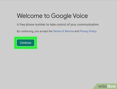 Google Voice instellen Stap 3