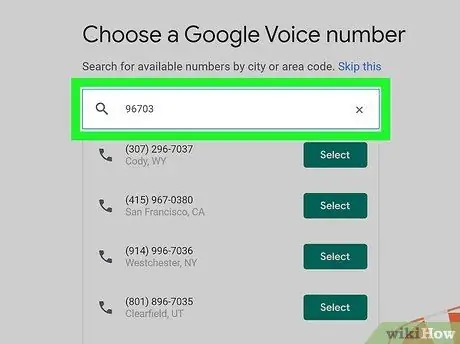 Konfigurer Google Voice Trinn 4