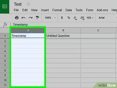 Omdøb kolonner på Google Sheets på pc eller Mac Trin 10