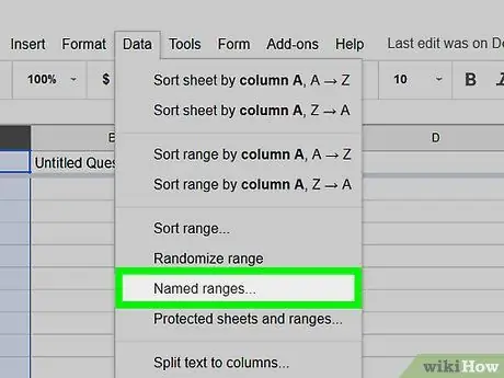 Renomear colunas no Planilhas Google no PC ou Mac Etapa 5