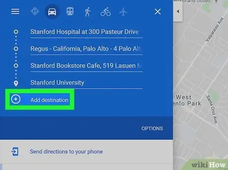 Legg til flere destinasjoner på Google Maps Trinn 20