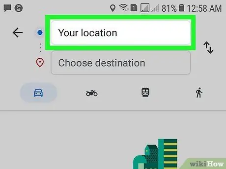 Adăugați mai multe destinații pe Google Maps Pasul 3