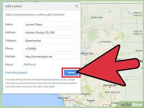 เพิ่มเครื่องหมายใน Google Maps ขั้นตอนที่ 10