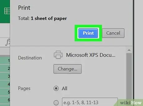 Définir la zone d'impression sur Google Sheets sur PC ou Mac Étape 7