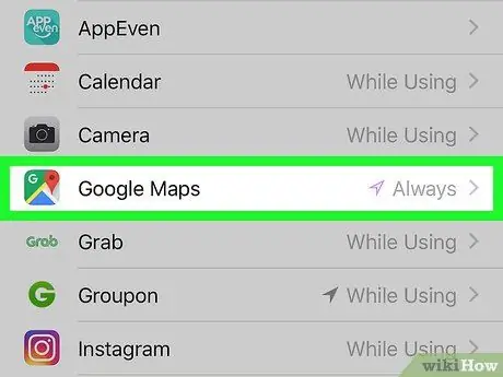 Откалибруйте компас на Google Maps на iPhone или iPad Шаг 4