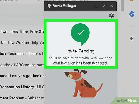 Chat in Gmail Step 7