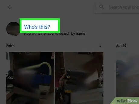 Märgistage näod teenuses Google Photos 18. samm