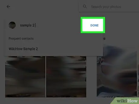 Märgistage näod teenuses Google Photos 20. samm