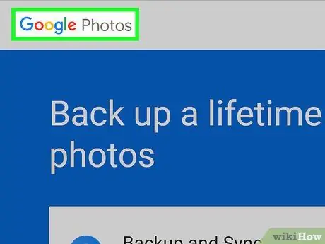 Preuzmite Google fotografije na PC ili Mac Korak 1