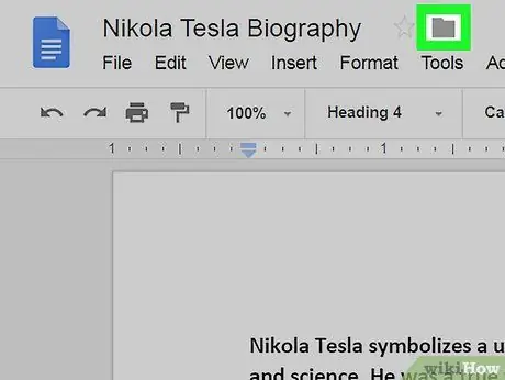 Lumikha ng Mga Folder sa Google Docs Hakbang 4