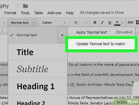 Double Space in Google Docs الخطوة 18