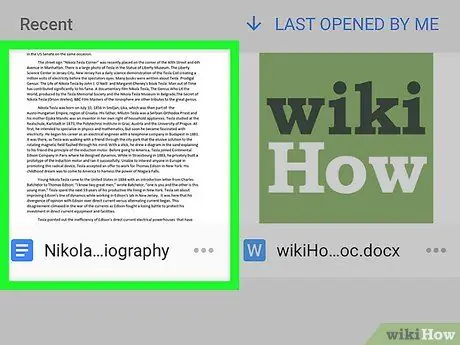 Double Space in Google Docs Krok 7