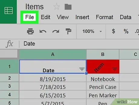 I-save sa Google Sheets sa PC o Mac Hakbang 10