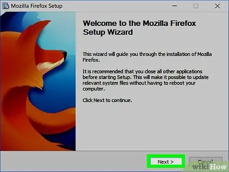 Downgrade do Firefox, Etapa 9