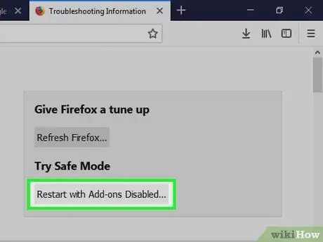 Արագացրեք Firefox Քայլ 55