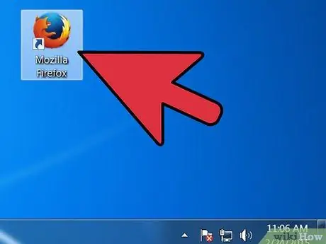 Firefox дээр хавчуурга зохион байгуулах 1 -р алхам