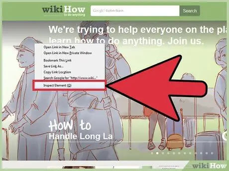 Utilisez l'élément Inspect dans Mozilla Firefox Étape 3