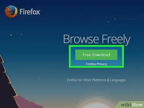 Laai Mozilla Firefox stap 2 af en installeer dit