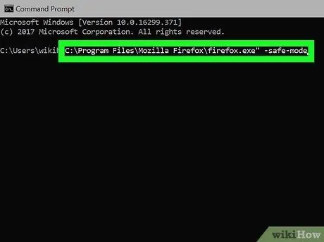 Mulakan Firefox dalam Safe Mode Langkah 12