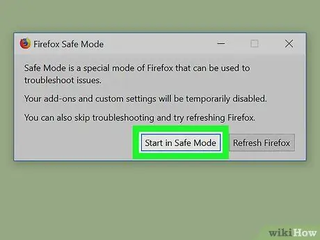 เริ่ม Firefox ในเซฟโหมด ขั้นตอนที่ 14