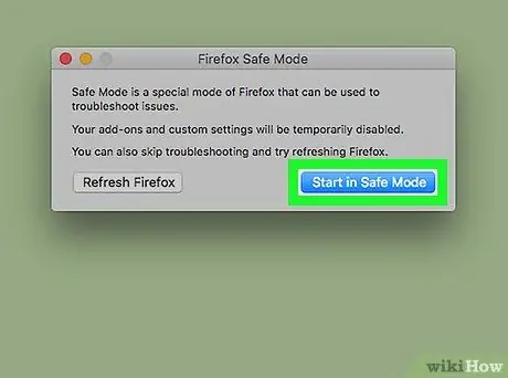 Simulan ang Firefox sa Safe Mode Hakbang 20