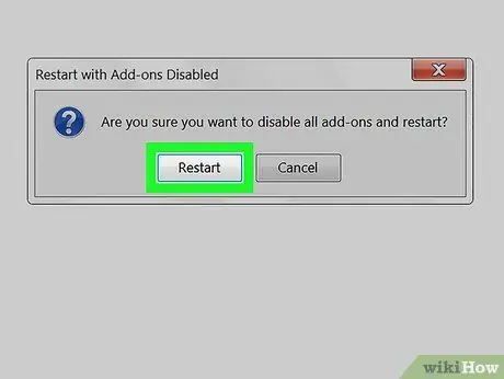 Start Firefox in Safe Mode Step 5