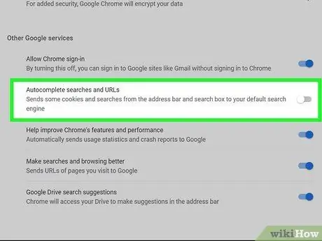 Удалить предложения в Chrome, шаг 22