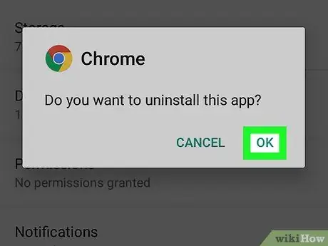 Nyahpasang Google Chrome Langkah 25