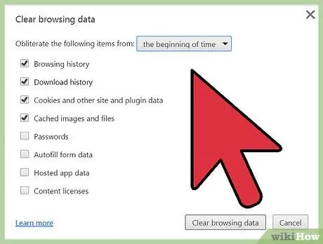 Tanggalin ang iyong Kasaysayan sa Computer (para sa Chrome Lamang) Hakbang 5