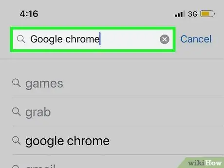 Popravite Google Chrome korak 65