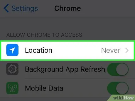 Change Your Location Sharing Setting in Google Chrome Step 3