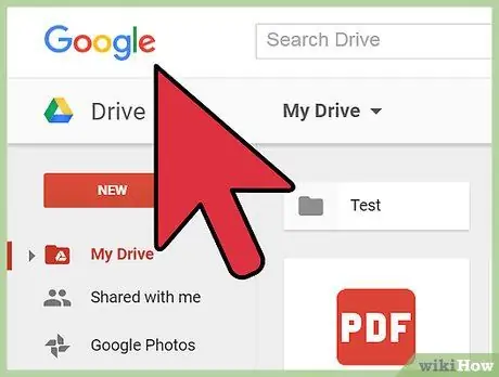 Dateien zu Google Drive Online hinzufügen Schritt 1