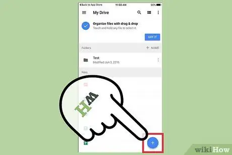 Dodajte datoteke v Google Drive Online Korak 18