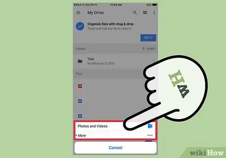 افزودن فایل به Google Drive Online مرحله 20