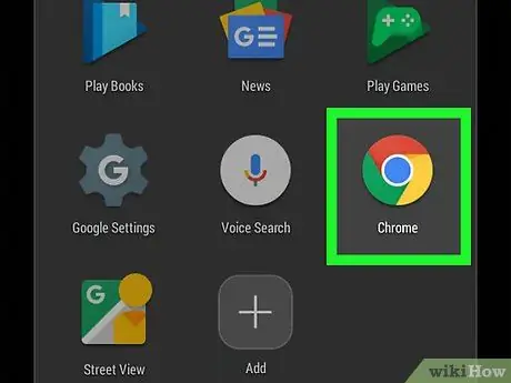 Merrni Google Chrome për Android Hapi 15