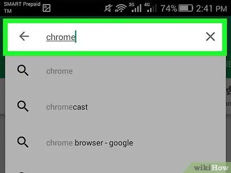 Získejte Google Chrome pro Android Krok 3